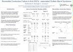 McNicholas, Nonnie: Reversible Conduction Failure in Anti-GQ1b associated Guillain Barré Syndrome