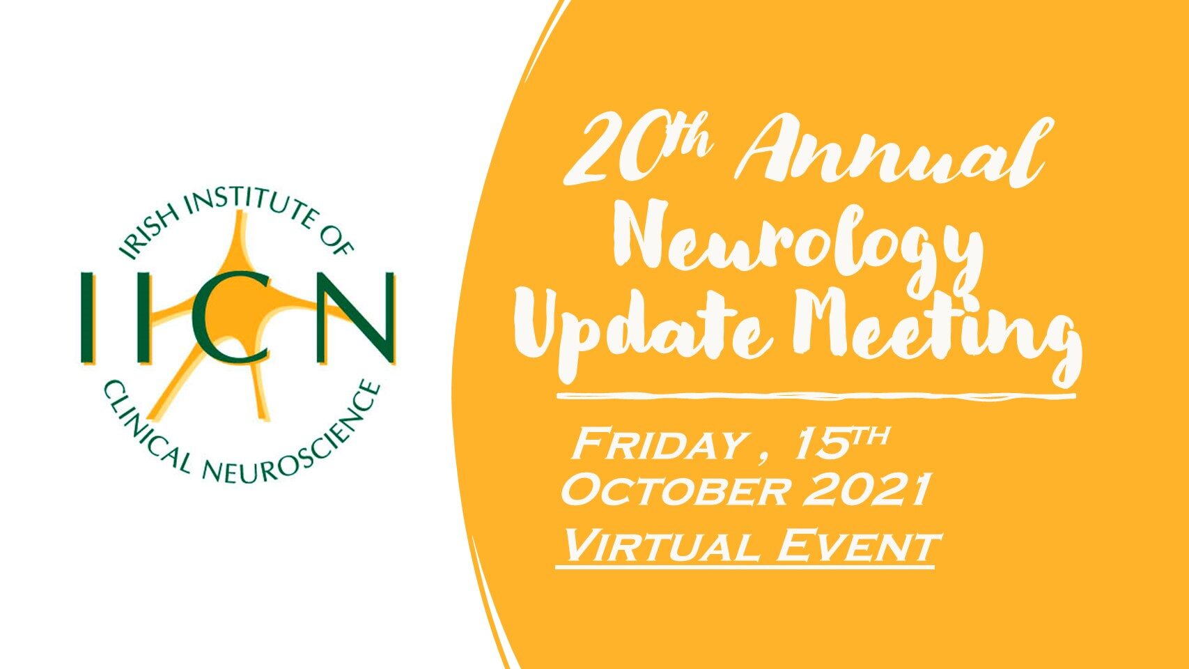 Neurology Update Meeting Friday, 15th October 2021