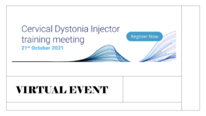 Cervical Dystonia Injector Training Agenda 21st October