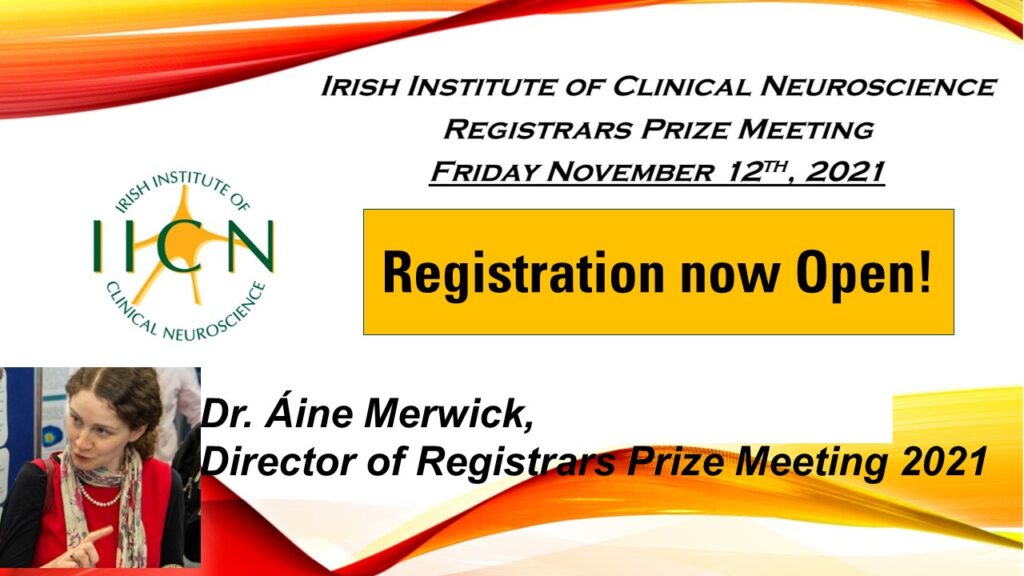 Registrar’s Prize in Clinical Neuroscience, November 2021