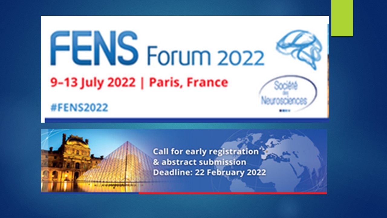 FENS Forum, 9 – 13th July, 2022