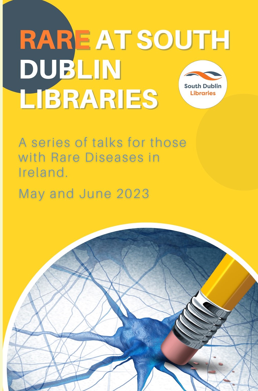Rare Diseases lecture series at South Dublin Libraries