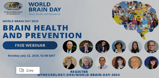 World Brain Day, July 22nd 2024