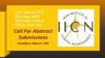 INA Meeting 2025 – Call for Abstract Submissions