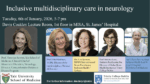 Inclusive Multidisciplinary Care in Neurology – 6th January