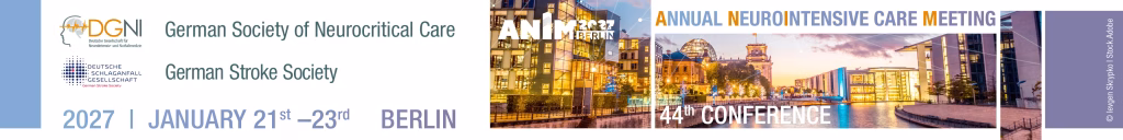 ANIM 2027 – Annual NeuroIntensive Care Meeting. January 21st–23rd, 2027, Berlin.