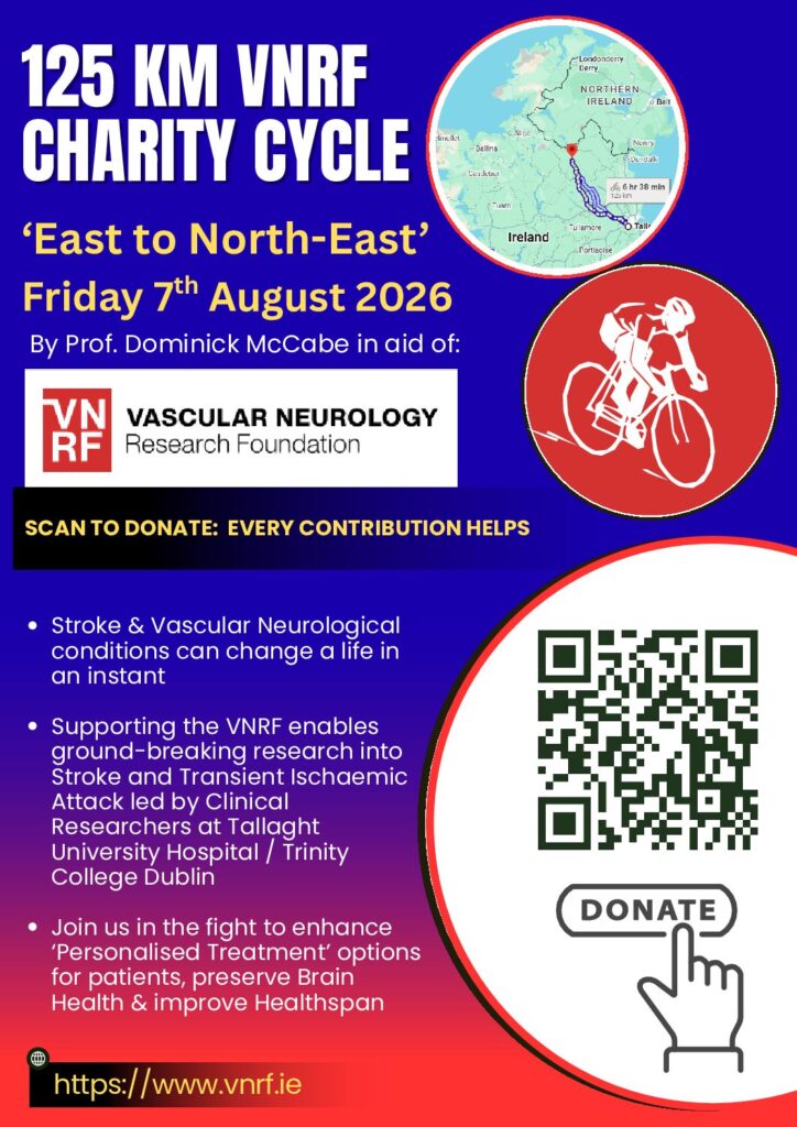 Vascular Neurology Research Foundation Charity Cycle